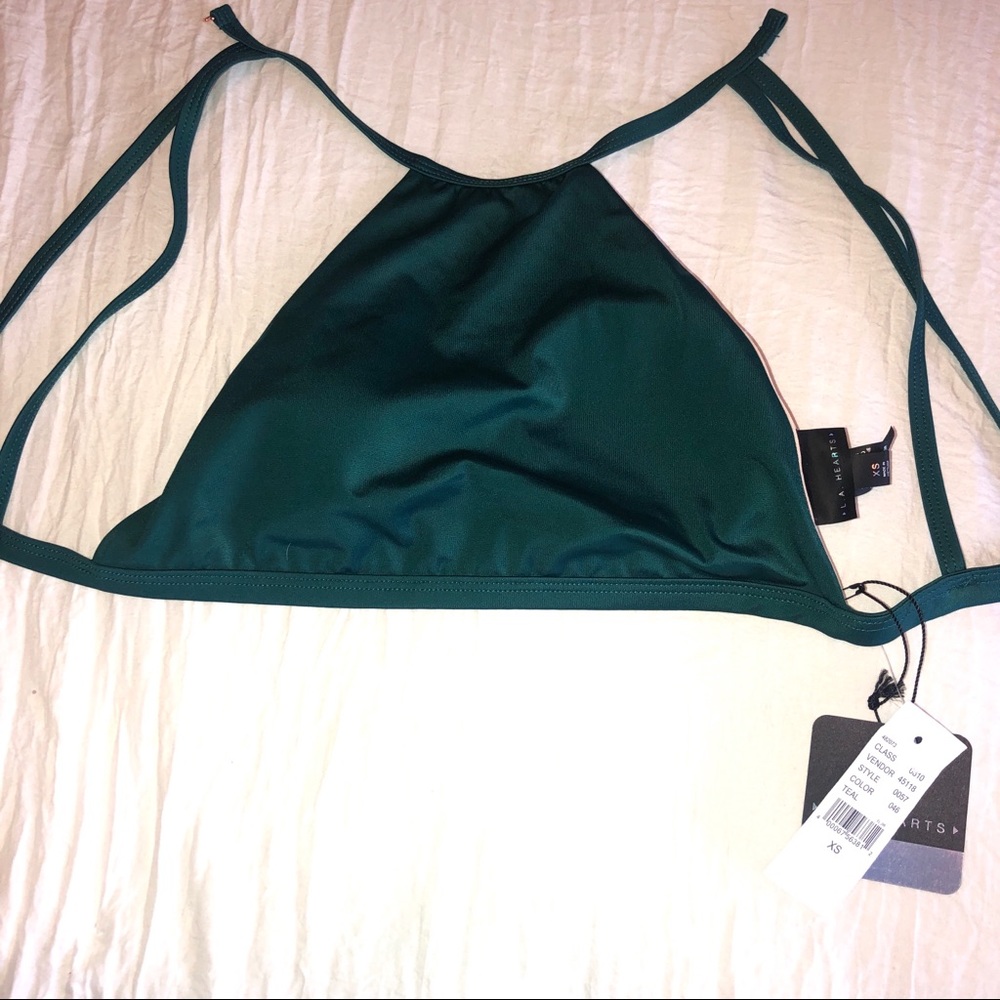 PacSun emerald bikini top
